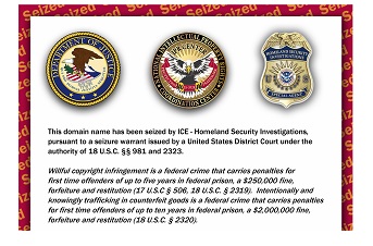 seized domain name snapshot